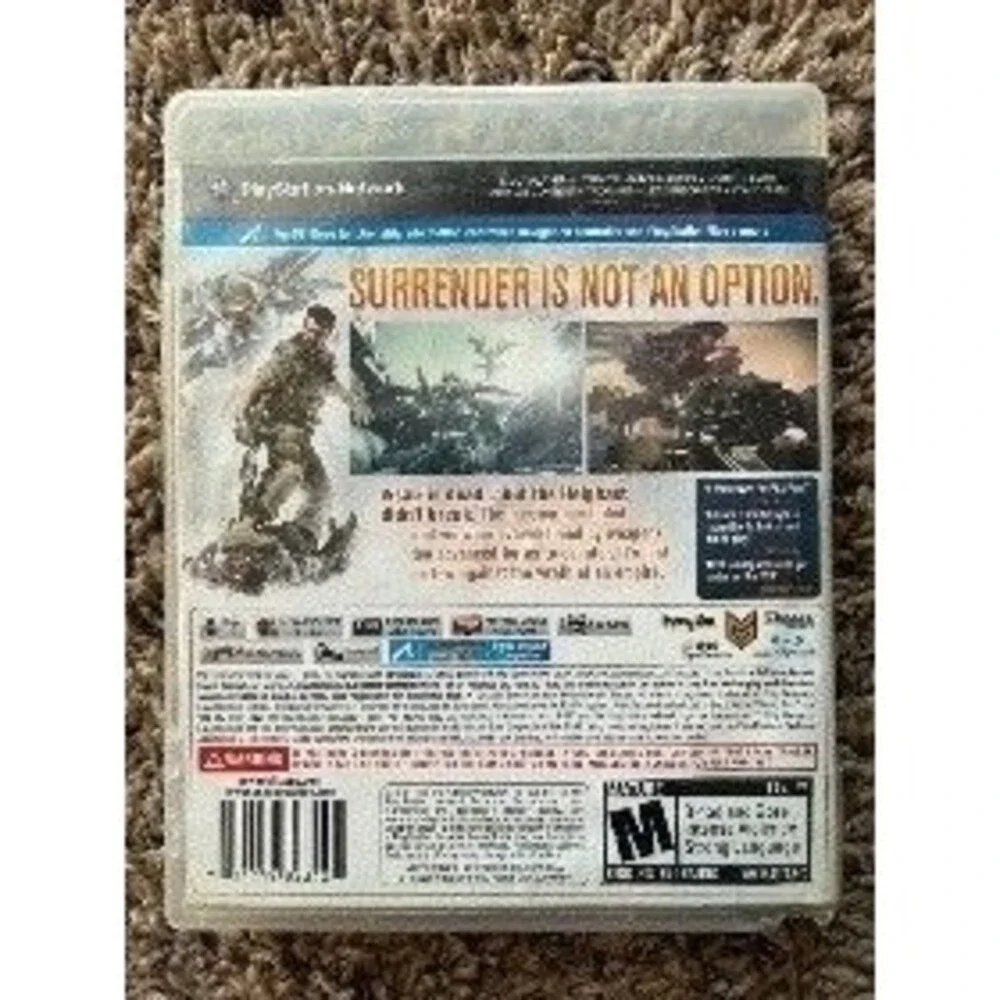 PlayStation Killzone 3 PlayStation 3 Blu-ray Disc Game PlayStation Move